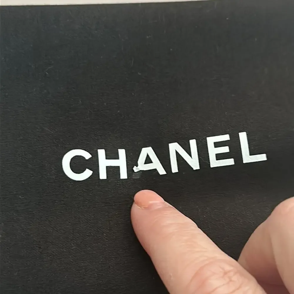 Chanel | Dust Bag | Black | L13 x W8 inch